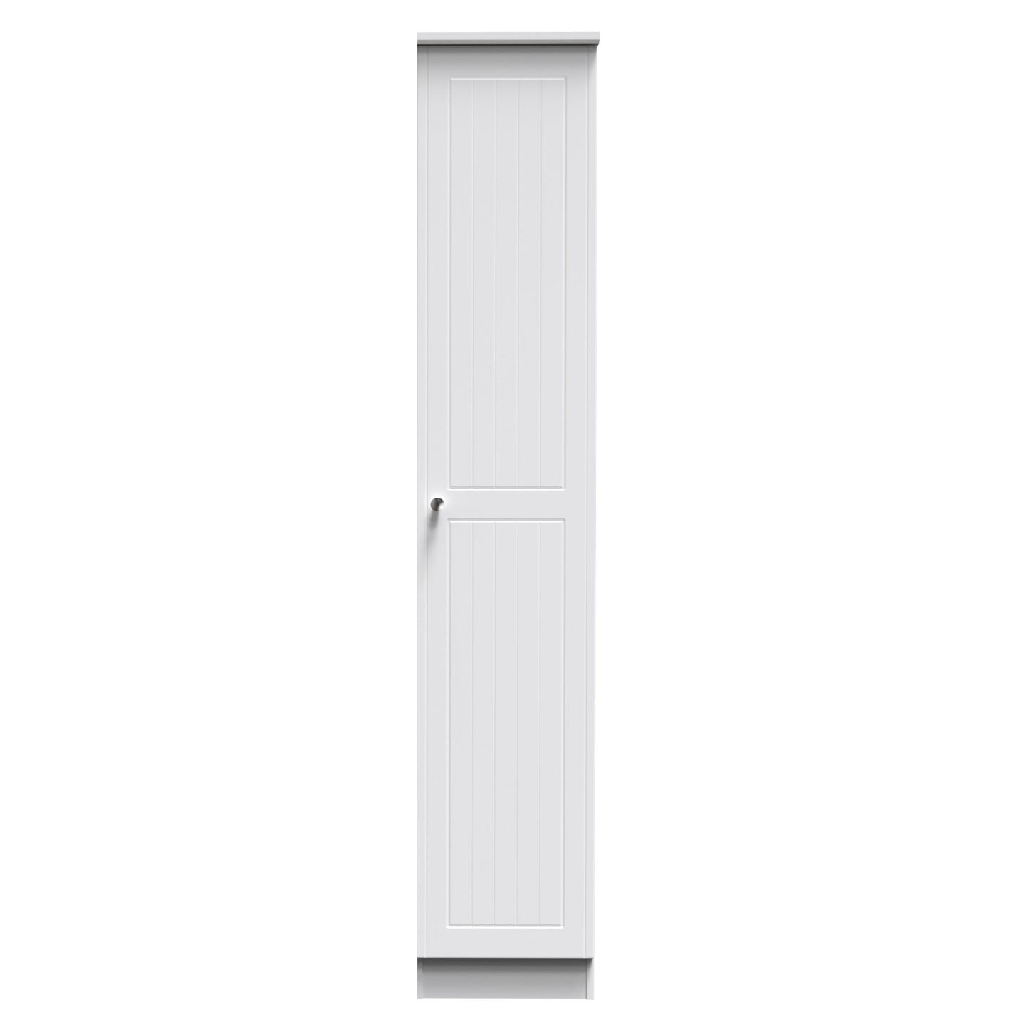 Lisbon White Matt Single 1 Door Wardobe Sheffield Discount Furniture