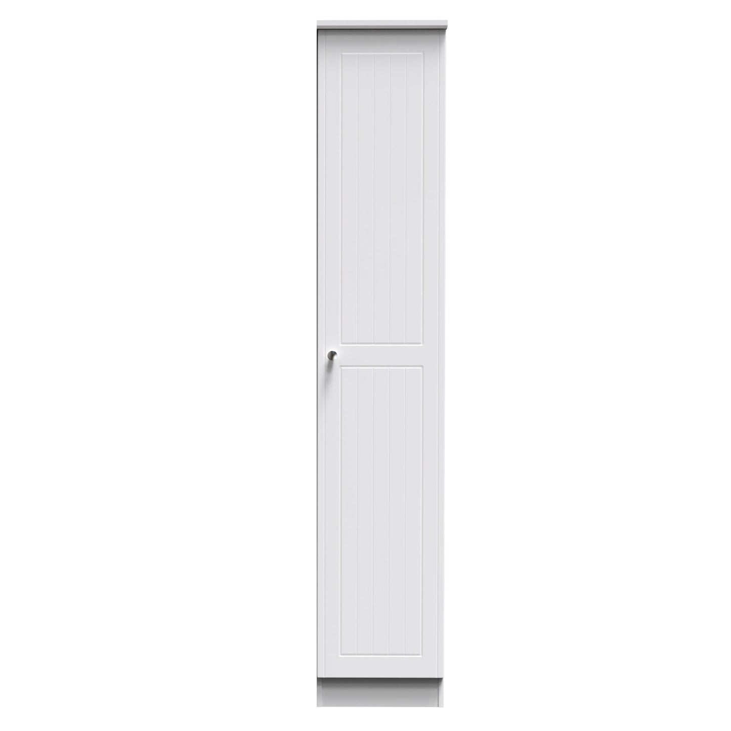Miami White Matt Single 1 Door Wardobe Sheffield Discount Furniture