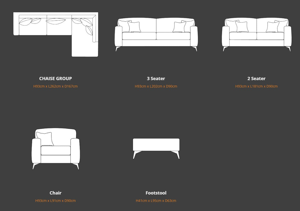 Madena Corner Or Sofa Set Fabric Sheffield Discount Furniture