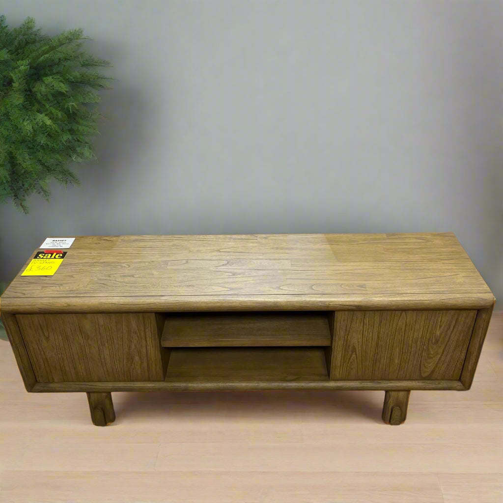 Basset TV Unit Wide With 2 Doors And Shelf Sheffield Discount Furniture