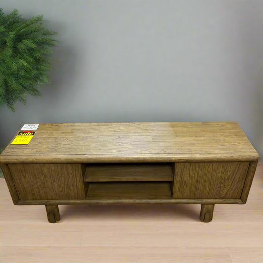 Basset TV Unit Wide With 2 Doors And Shelf Sheffield Discount Furniture