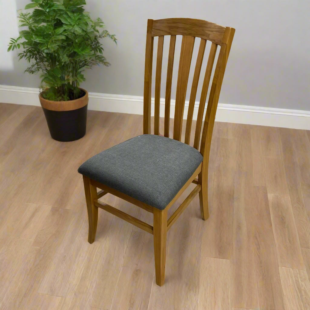 Killkenny Dining Chair Grey Padded Seat Sheffield Discount Furniture