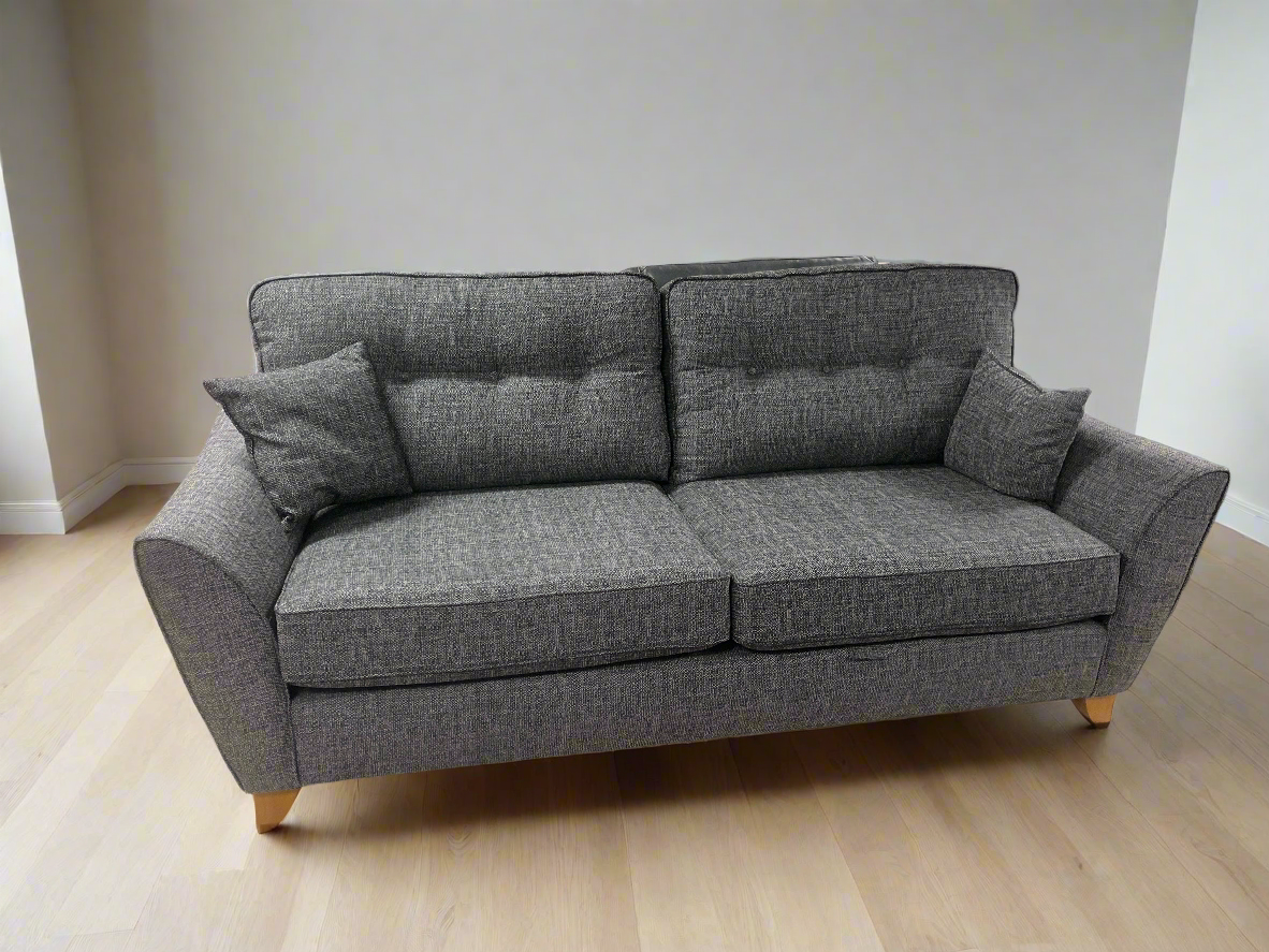Ashley 3 Seater Sofa Charcoal Sheffield Discount Furniture