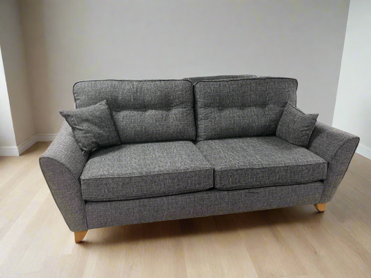 Ashley 3 Seater Sofa Charcoal Sheffield Discount Furniture