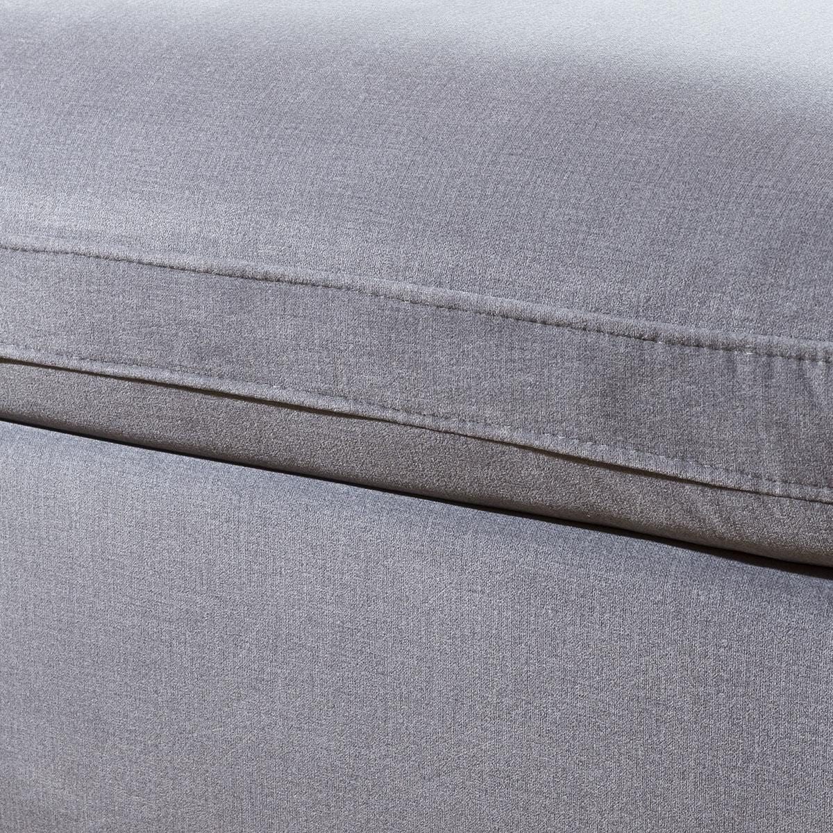 Stunning Modular Sofa Charlotte Range Corner Section Medium Grey Living Room / Sofas / In Stock Sofas Sheffield Discount Furniture