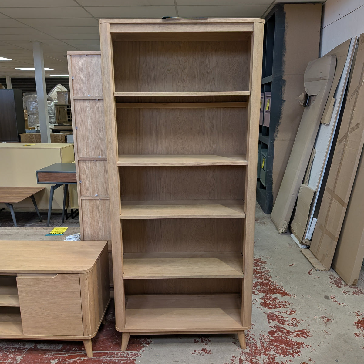 Azora open bookcase Sheffield Discount Furniture
