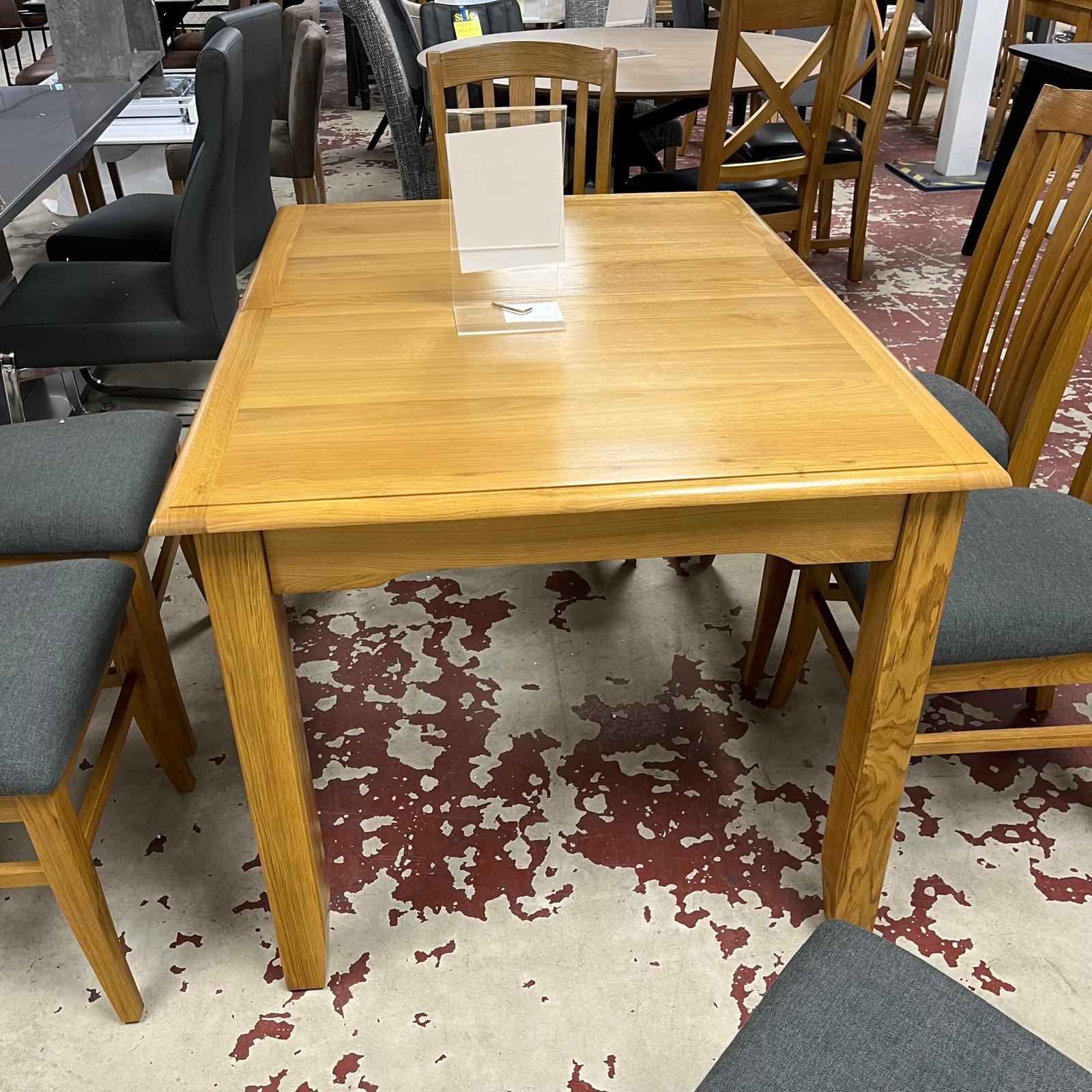 Killkenny Dining Table Extending 1.2M Sheffield Discount Furniture