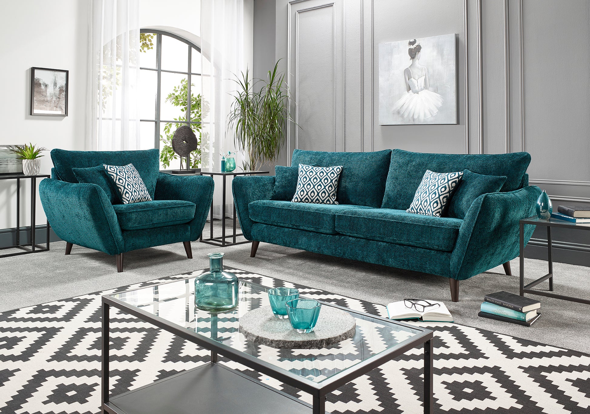 Perth Fabric Corner Or Sofa Set Sheffield Discount Furniture