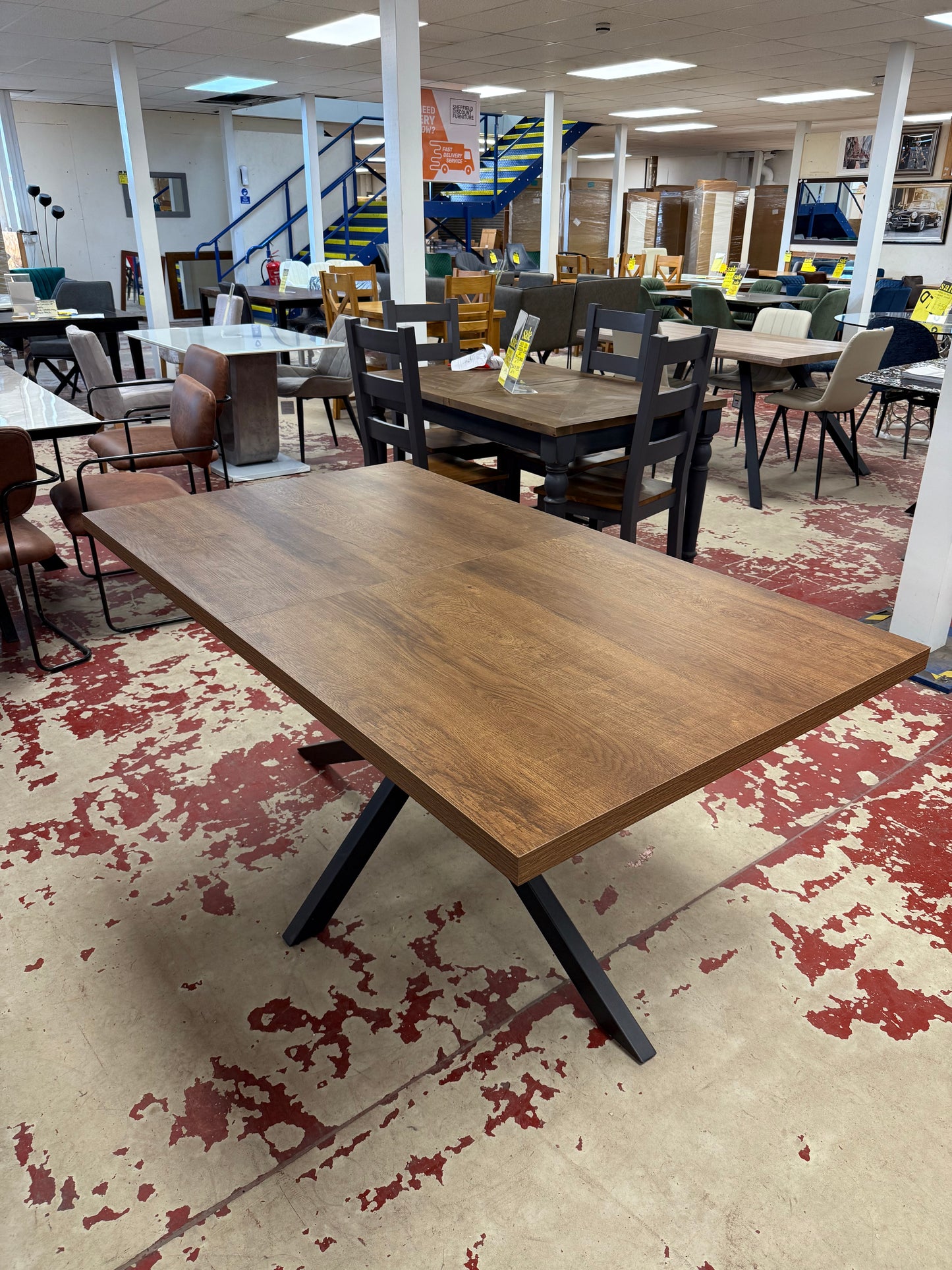 Panama 1.6m extendable table