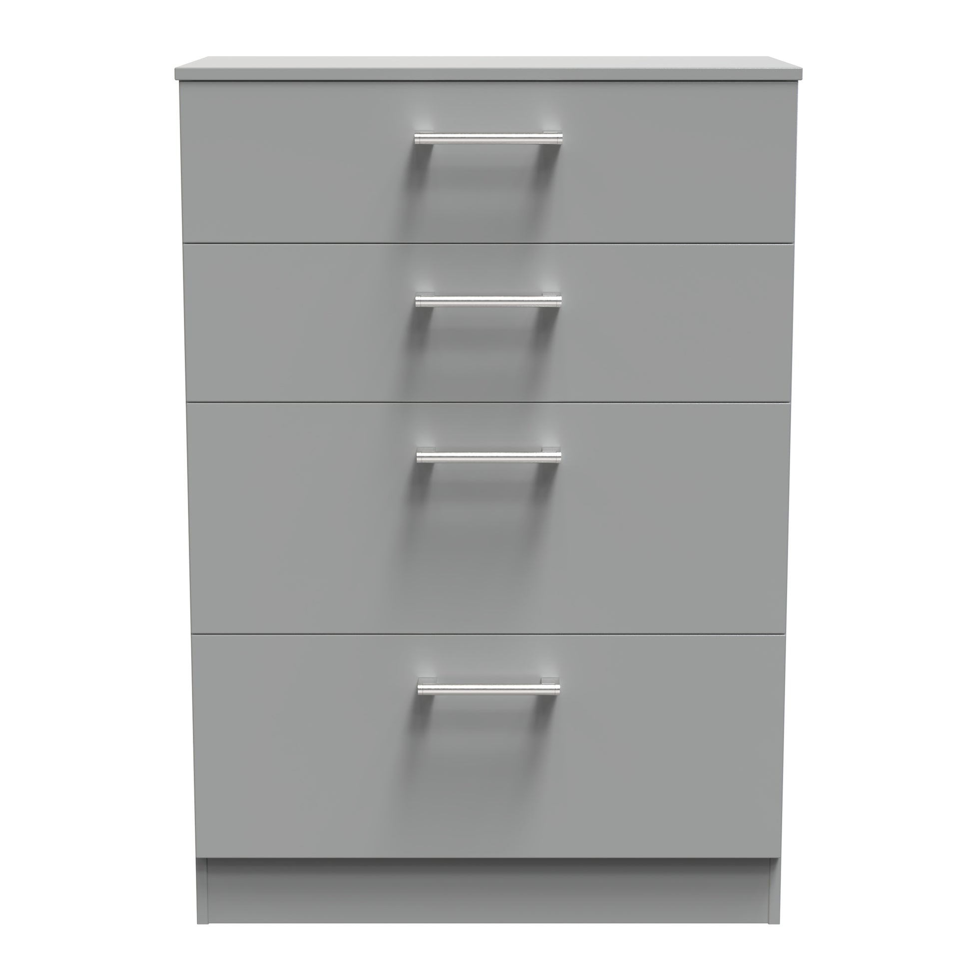 Destiny Dust Grey 4 Drawer Deep Chest Sheffield Discount Furniture