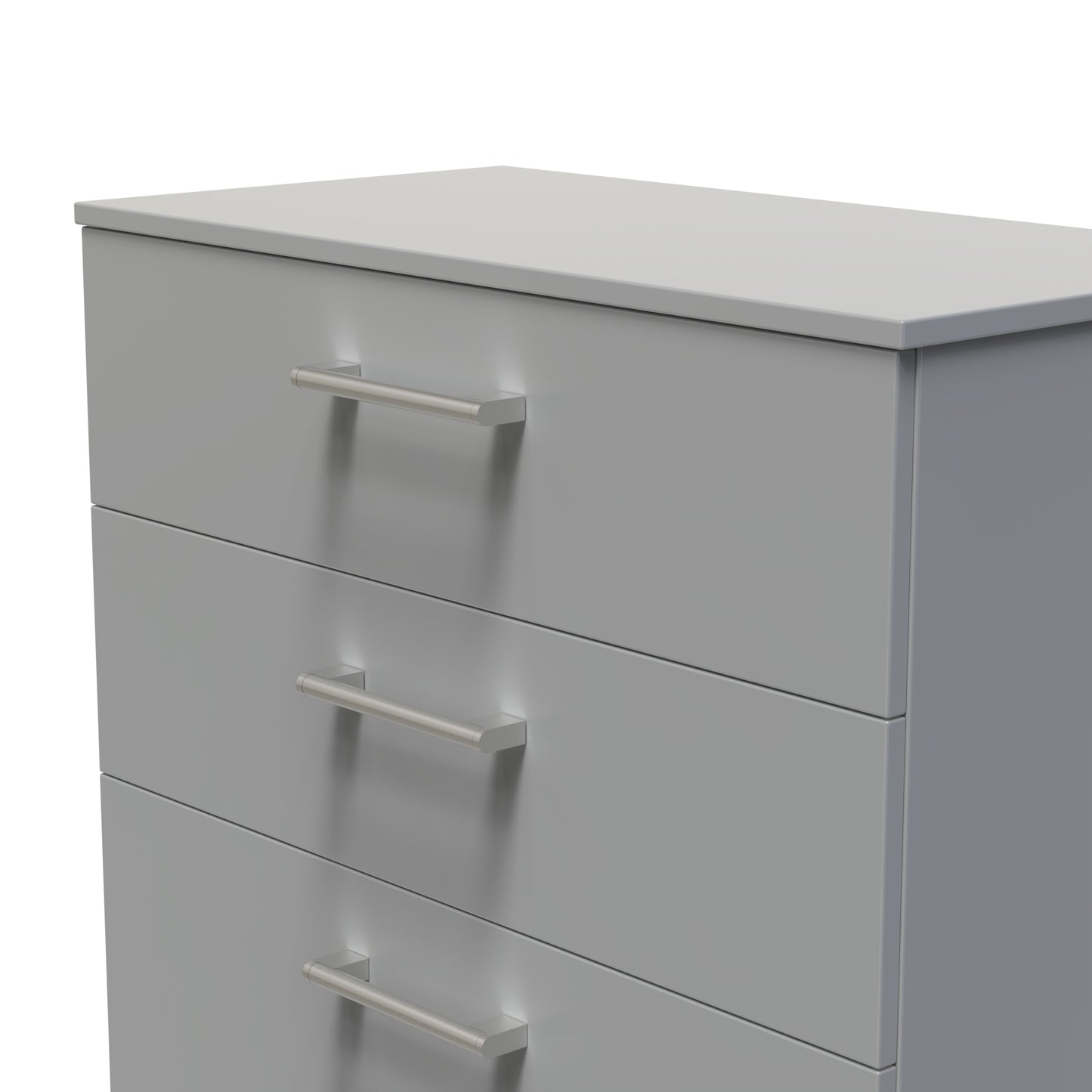 Destiny Dust Grey 4 Drawer Deep Chest Sheffield Discount Furniture
