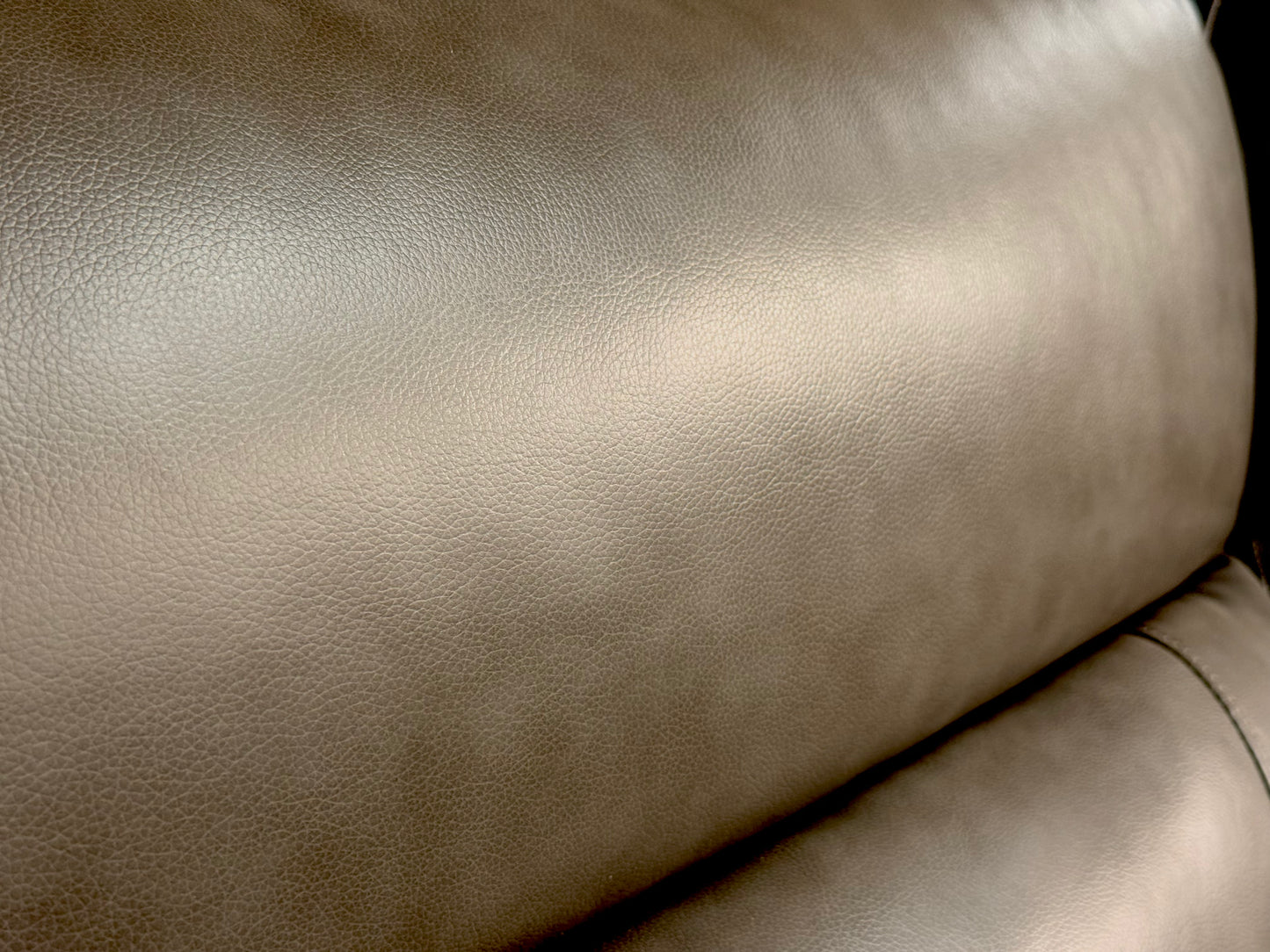 Chris Corner Sofa Power Recliner (Charcoal/Ivory)