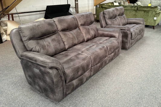 Claremont 3+2 Power Reclining Sofa Set