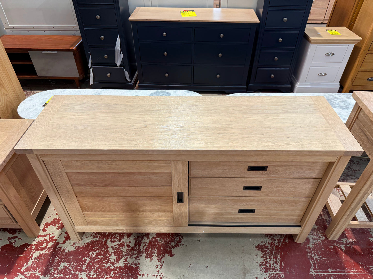 Albany Oak Large Sideboard