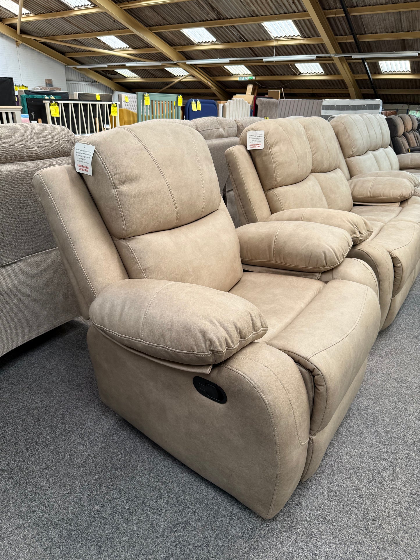 Harvey Manual Recliner Sofas (Multiple Options)