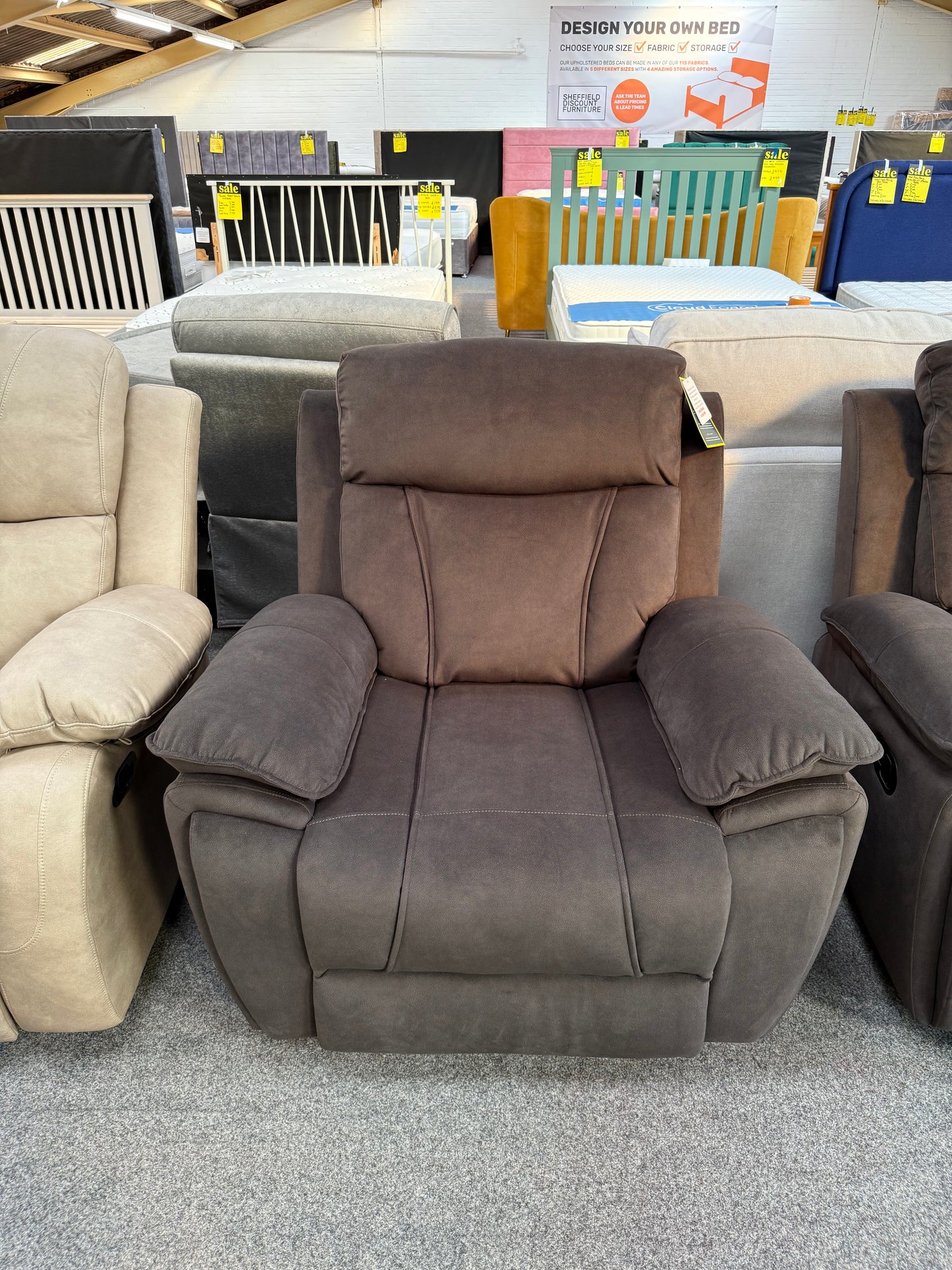 Kensington Chocolate Reclining Sofa Set (3+2-seater)