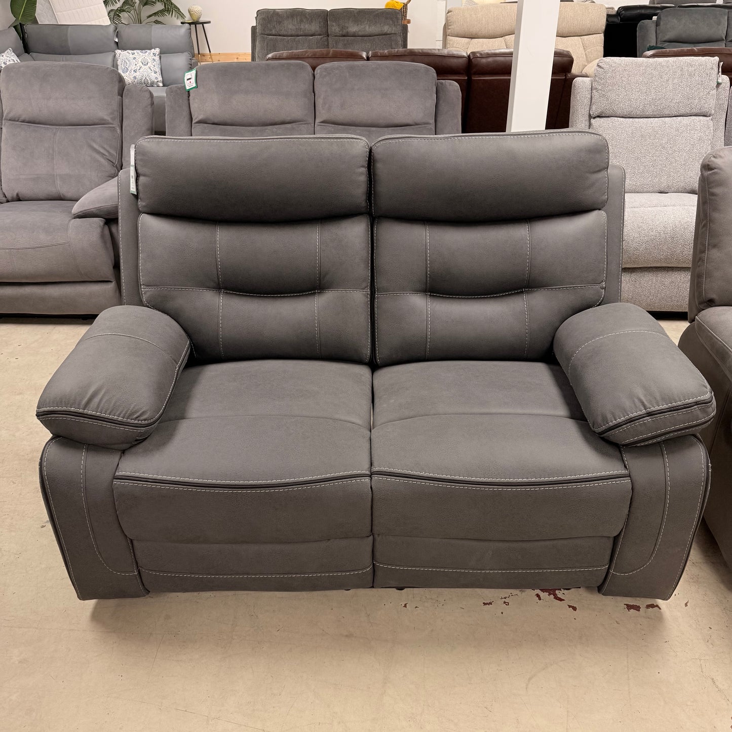 Renzo Grey Power Recliner (multiple sizes)