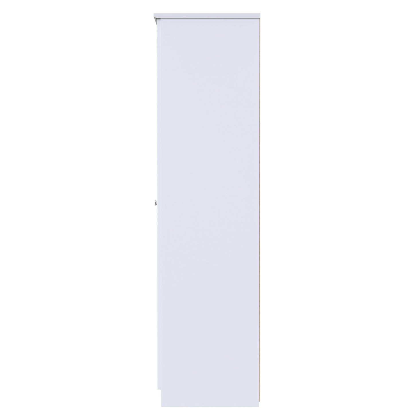 Miami White Matt Single 1 Door Wardobe Sheffield Discount Furniture