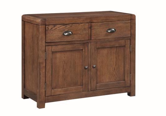 Oakridge Dark Oak 2 Door Sideboard Dining Room / Sideboards and Cabinets Sheffield Discount Furniture