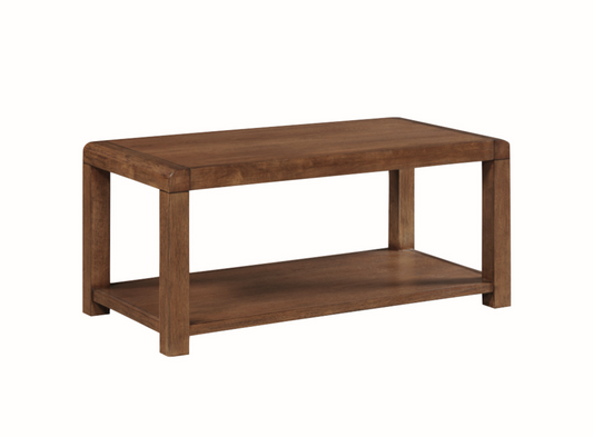 Oakridge Dark Oak Coffee Table with Shelf Living Room / Coffee Tables Sheffield Discount Furniture