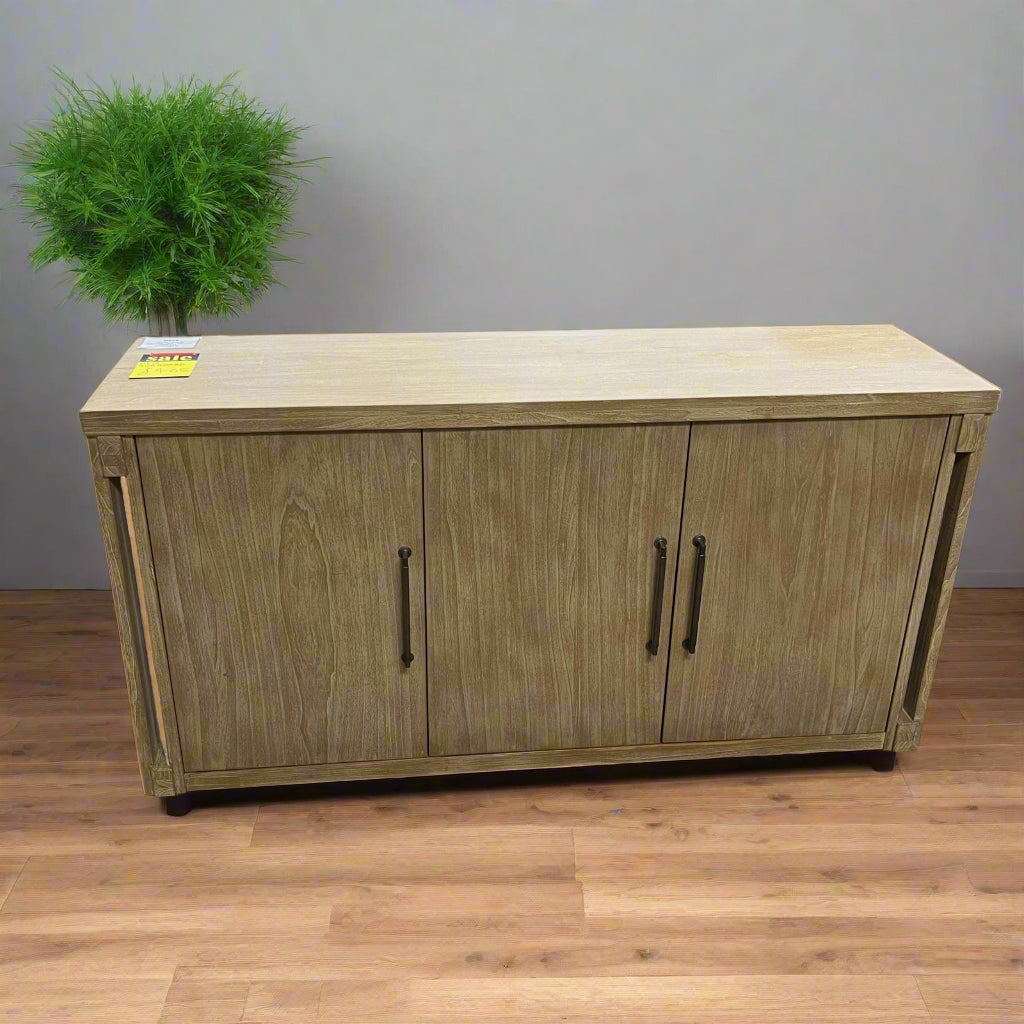 DEIA Sideboard 3 Door Modern Wood Sheffield Discount Furniture