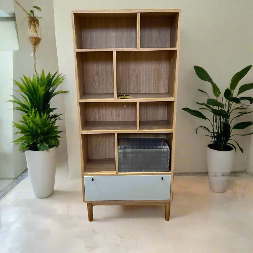 Display Cabinet With Drawer And Basket Sheffield Discount Furniture