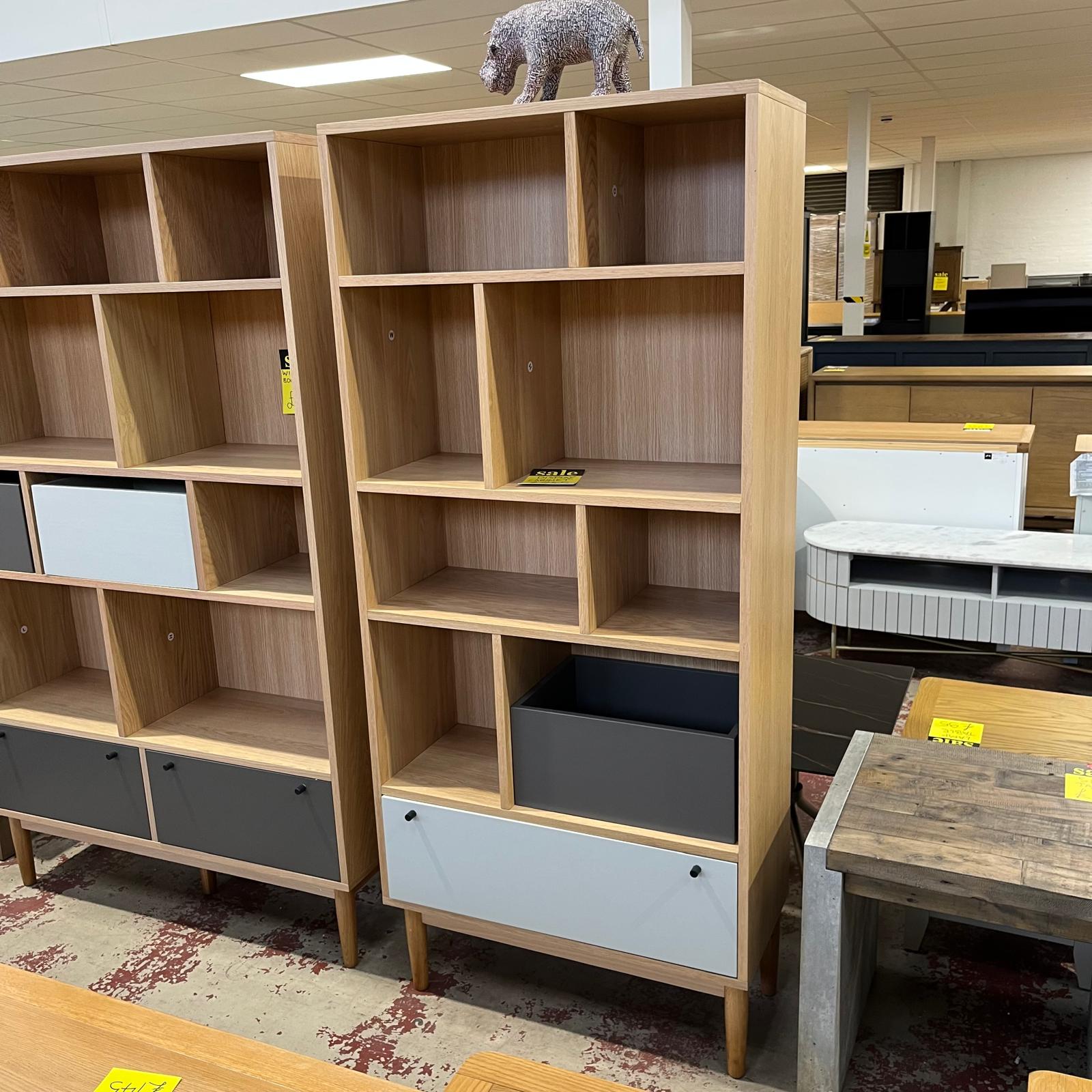 Display Cabinet With Drawer And Basket Sheffield Discount Furniture