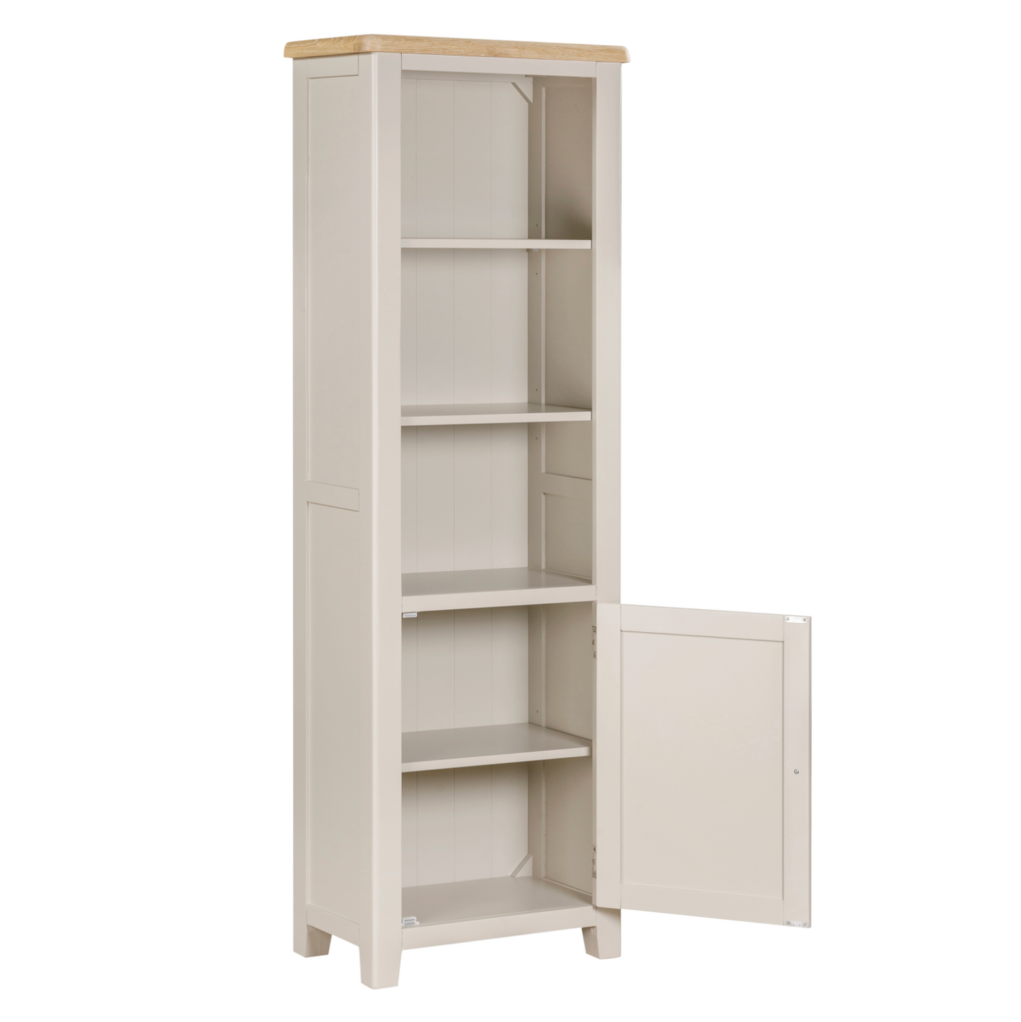 Windermere 1 Door Tall Narrow Bookcase