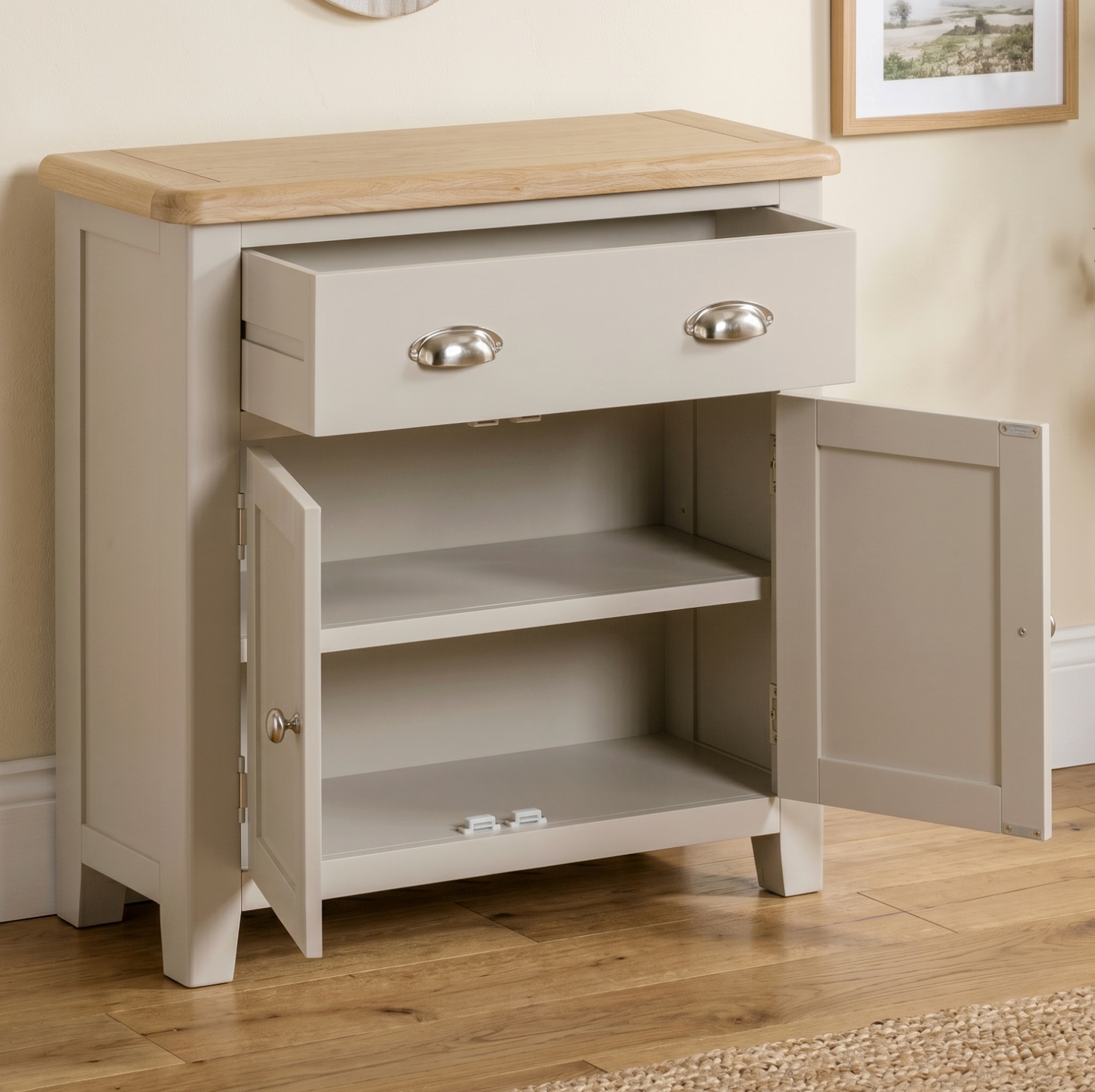 Windermere 1 Drawer 2 Door Compact Sideboard