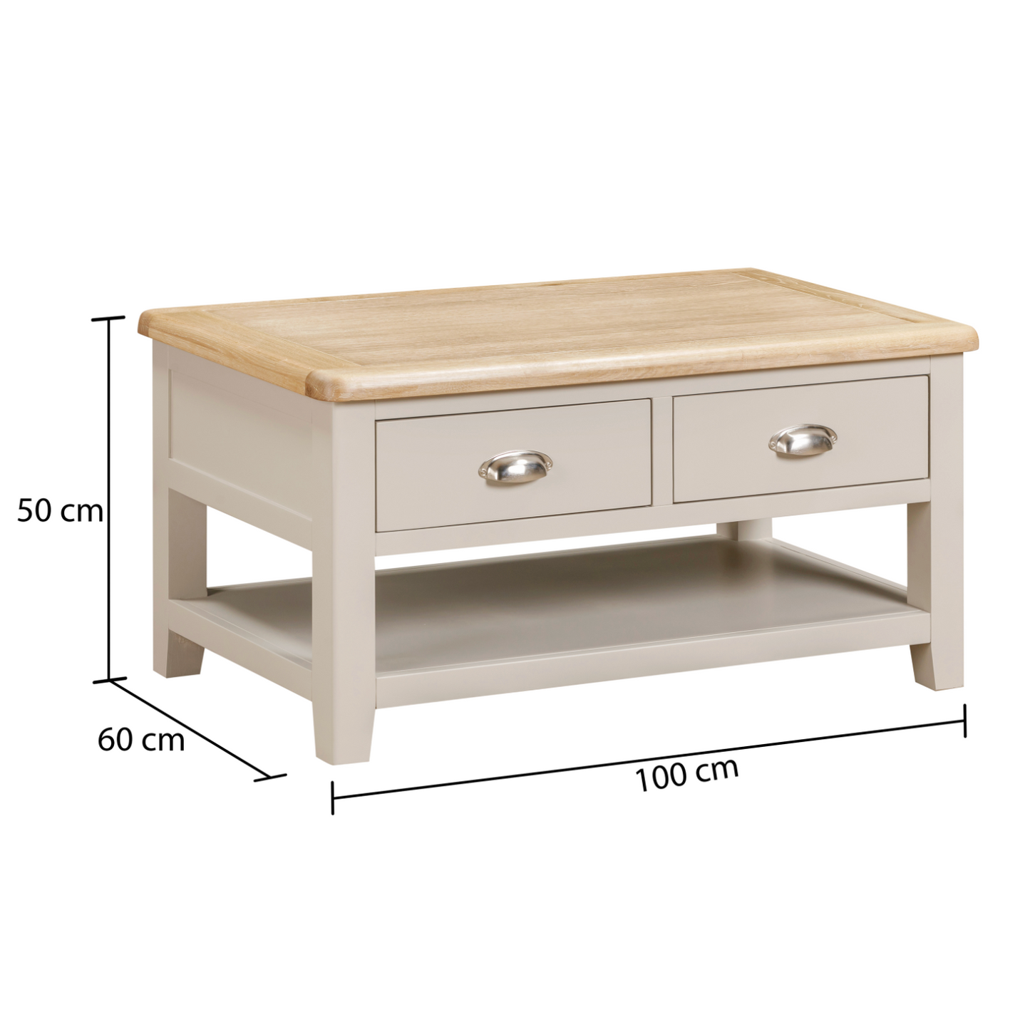 Windermere 2 Drawer Coffee Table