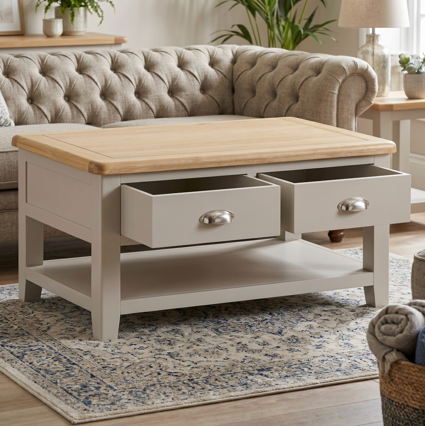 Windermere 2 Drawer Coffee Table