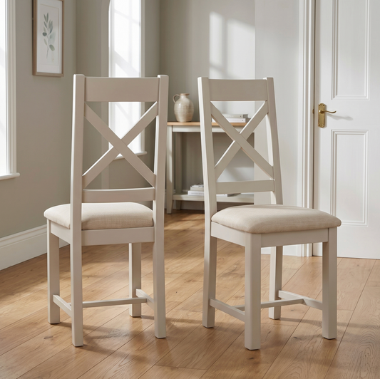 Windermere Cross Back Dining Chair Dining Room / Dining Chairs Sheffield Discount Furniture
