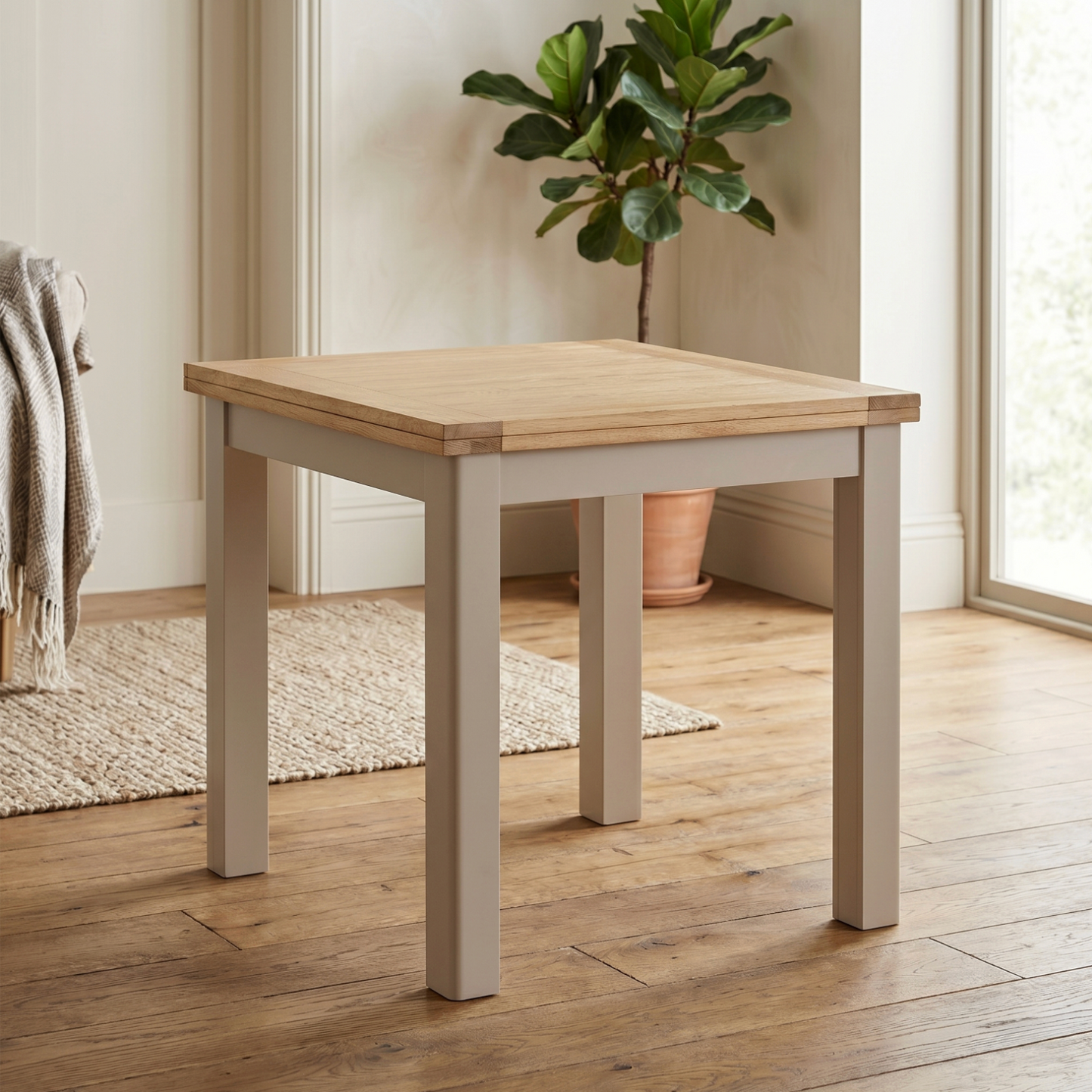 Windermere Extendable Square Dining Table