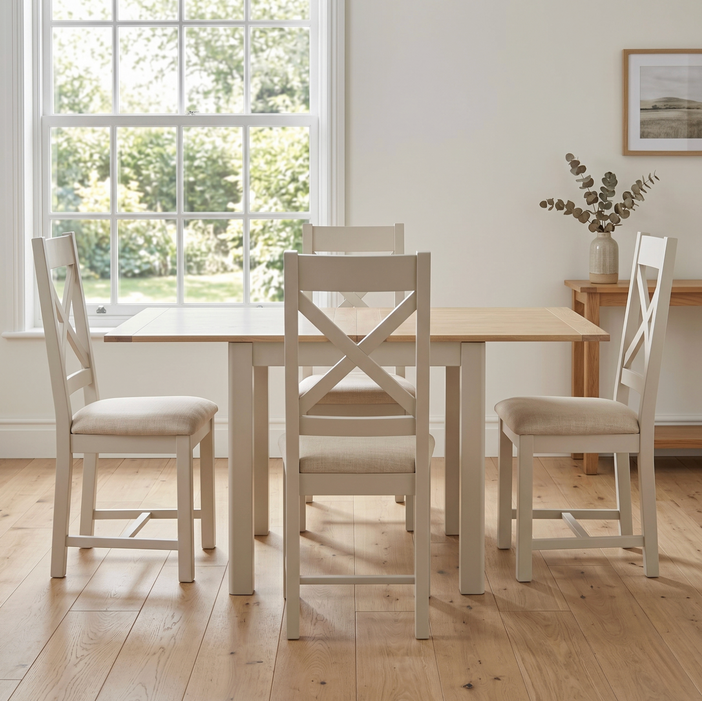 Windermere Extendable Square Dining Table