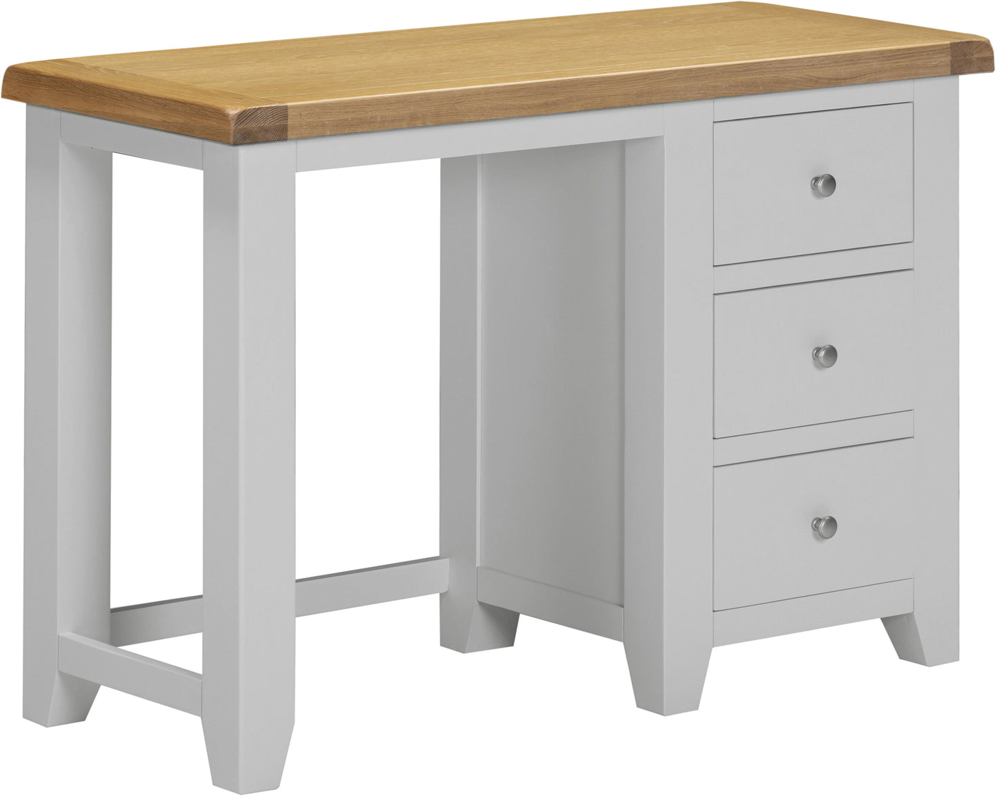 Windi 3-Drawer Dressing Table Set (Grey/Ivory/Oak) Bedroom / Dressing Tables Sheffield Discount Furniture