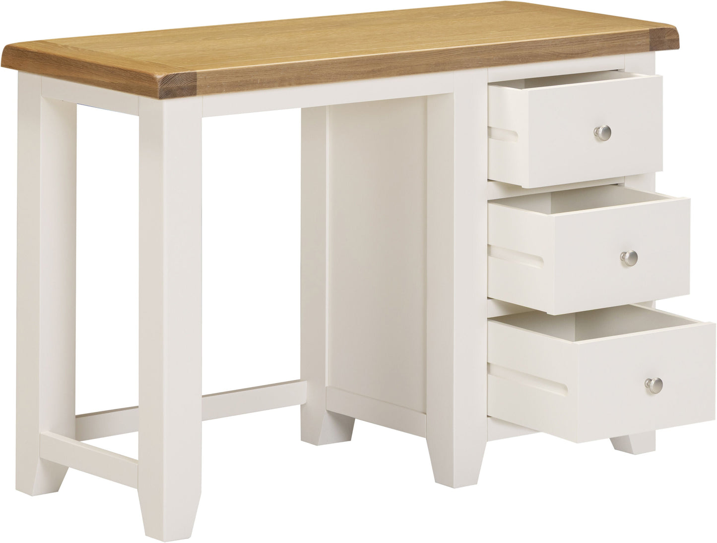 Windi 3-Drawer Dressing Table Set (Ivory/Oak/Grey) Bedroom / Dressing Tables Sheffield Discount Furniture