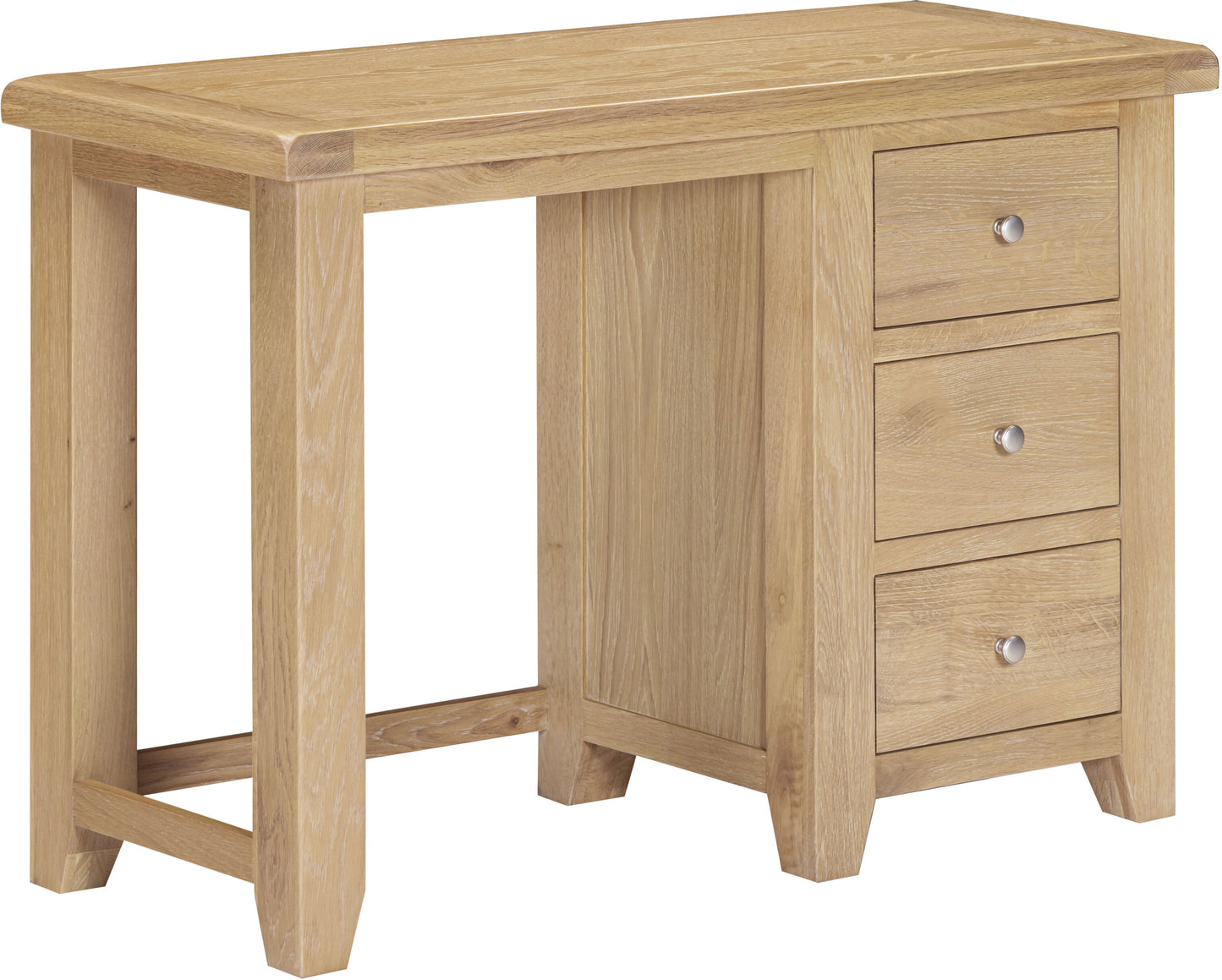 Windi 3-Drawer Dressing Table Set (Oak/Ivory/Grey) Bedroom / Dressing Tables Sheffield Discount Furniture