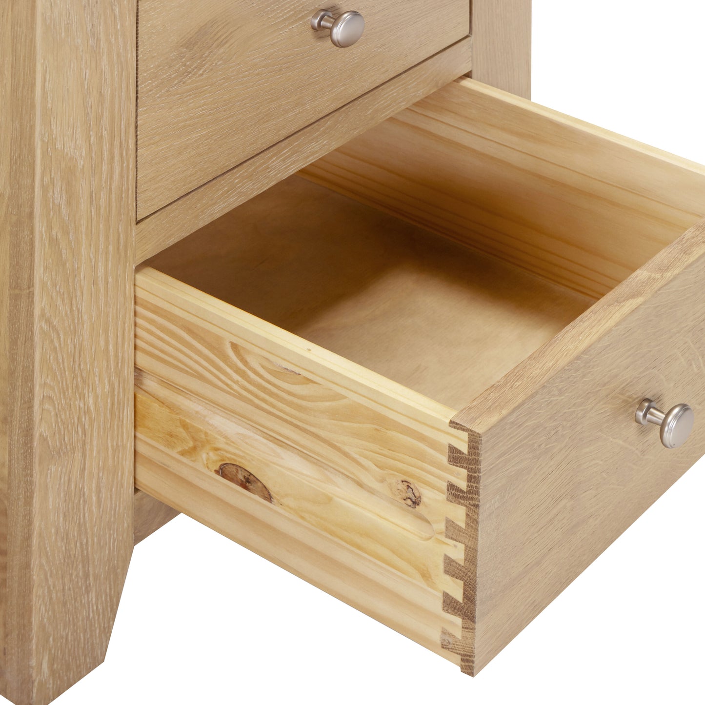 Windi 3-Drawer Dressing Table Set (Oak/Ivory/Grey) Bedroom / Dressing Tables Sheffield Discount Furniture