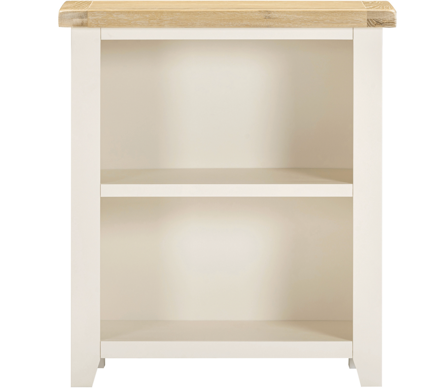 Windi Low Bookcase (Ivory/Oak/Grey)