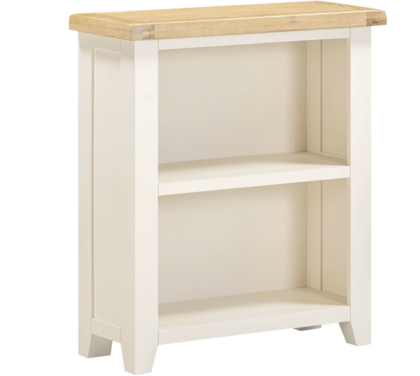 Windi Low Bookcase (Ivory/Oak/Grey)