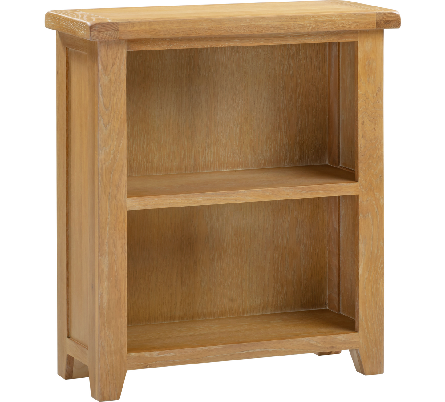 Windi Low Bookcase (Oak/Ivory/Grey)