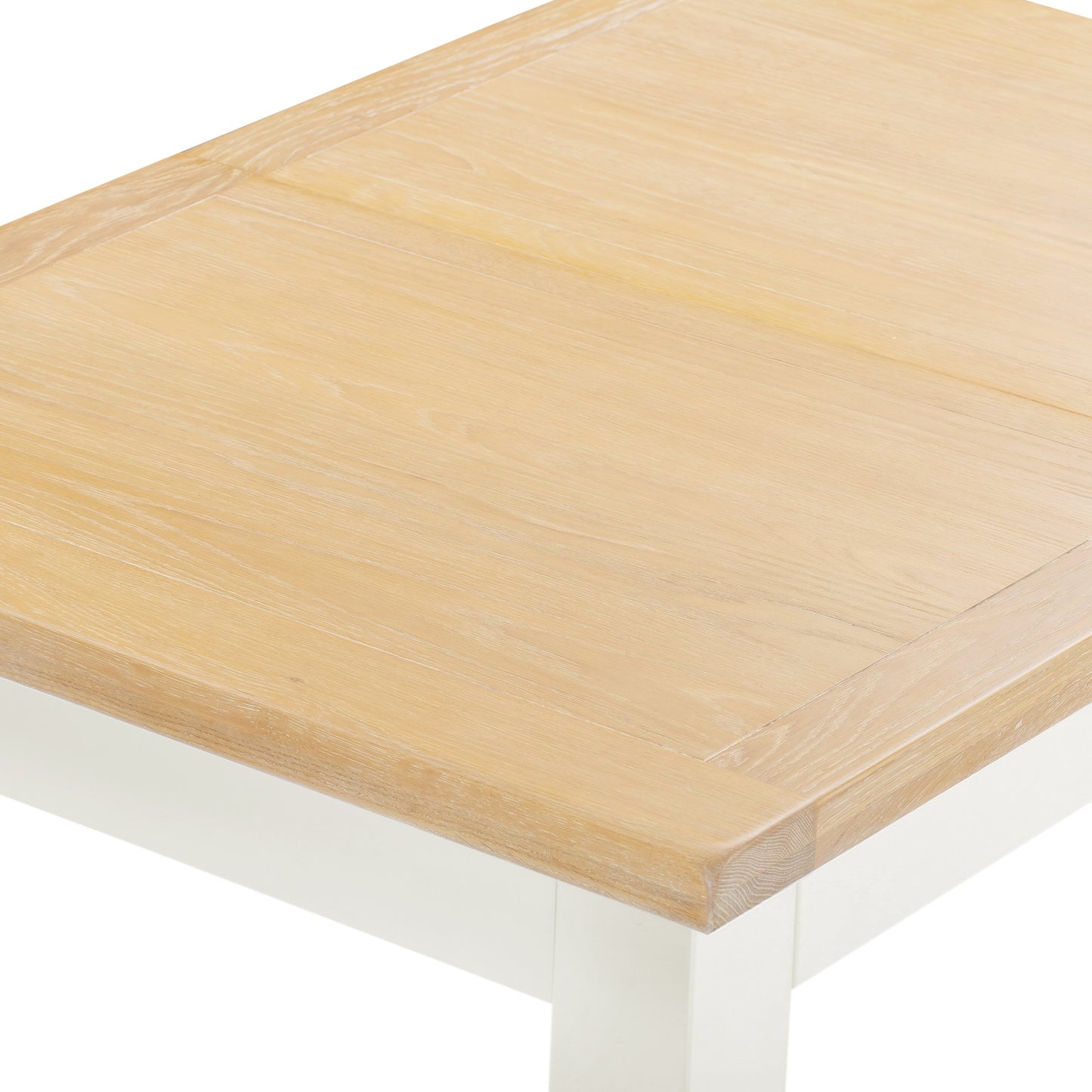 Windi Small Extending Dining Table (Oak/Ivory/Grey)