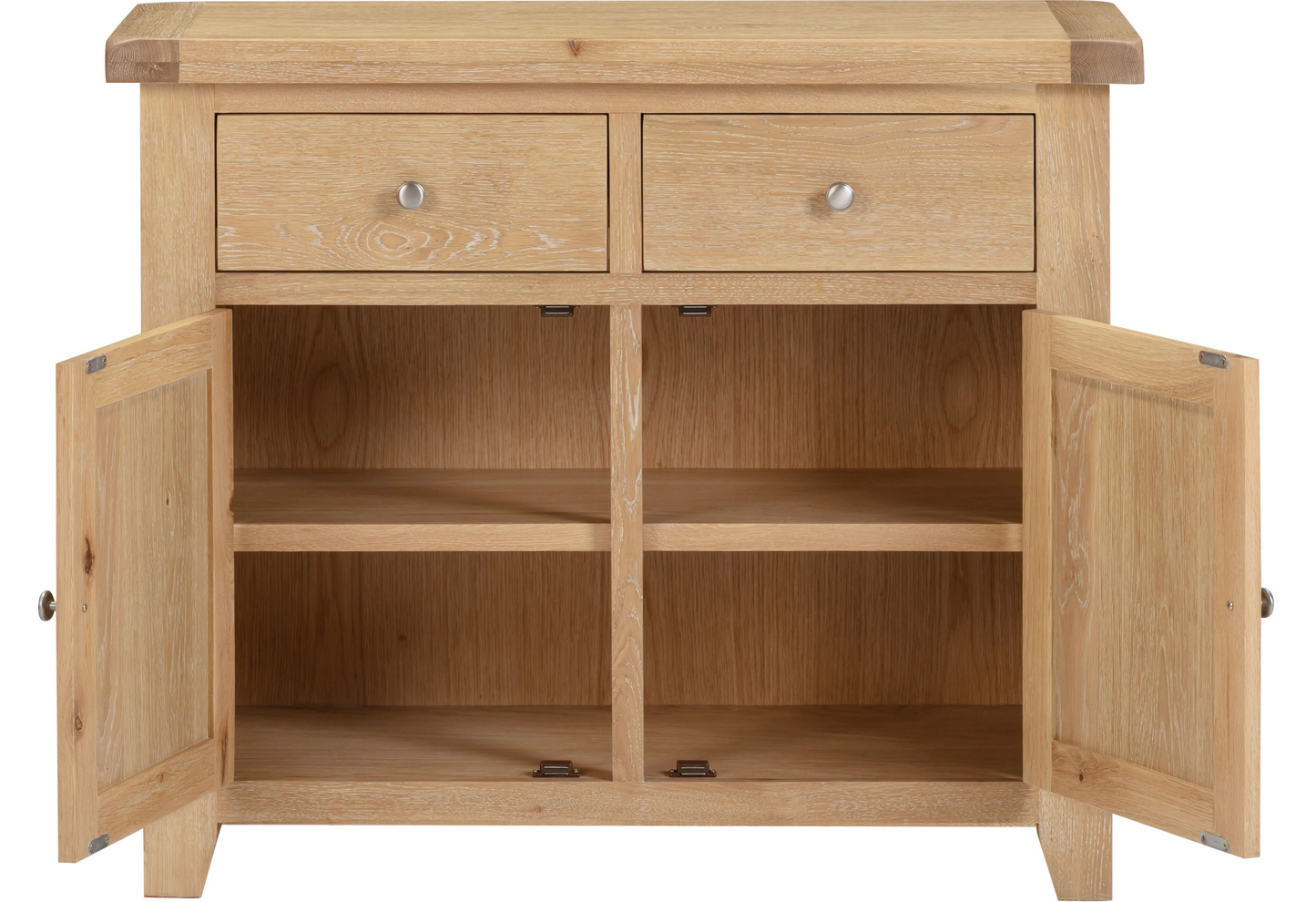 Windi 2 Door 2 Drawer Sideboard (Grey/Oak/Ivory)