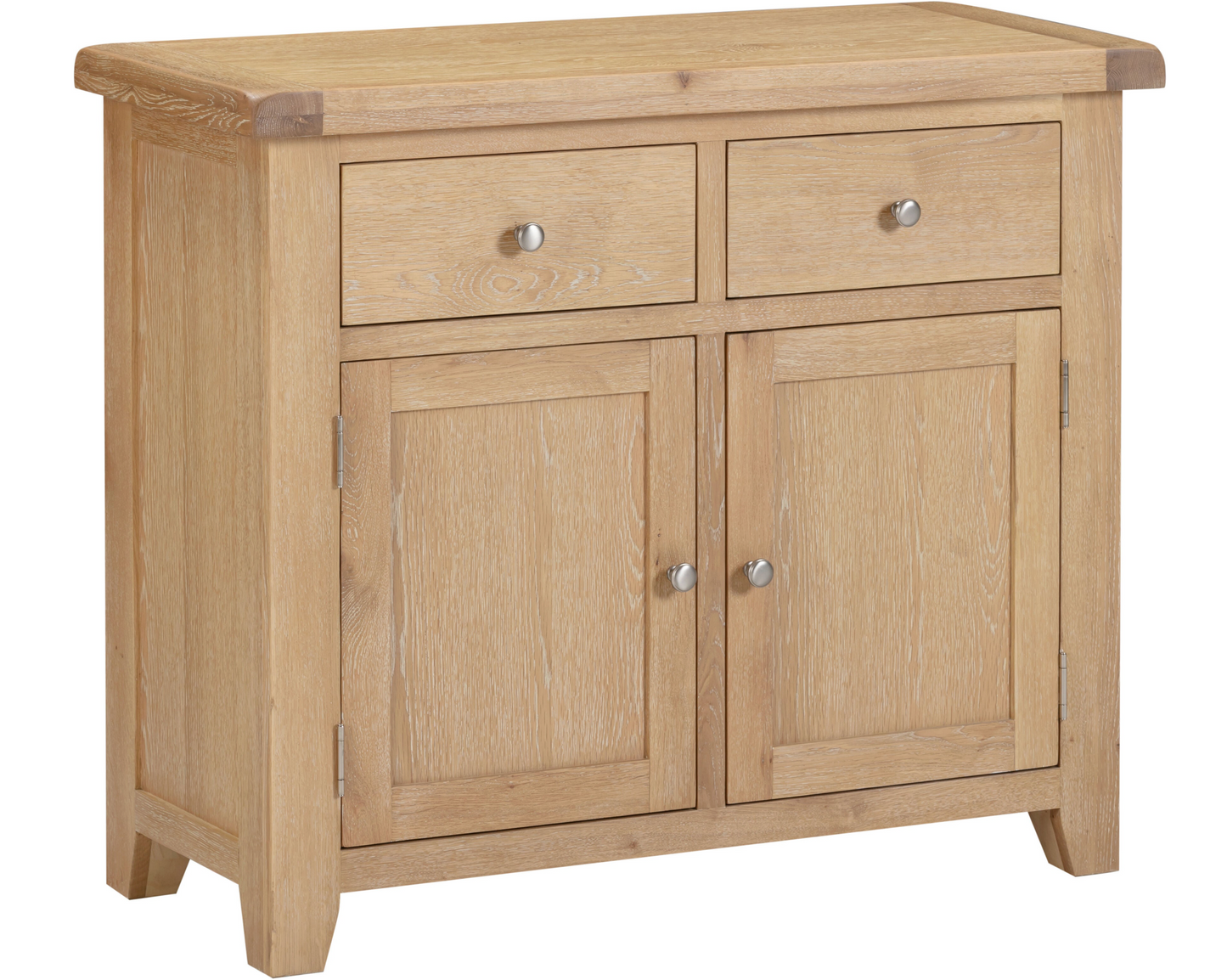 Windi 2 Door 2 Drawer Sideboard (Grey/Oak/Ivory)