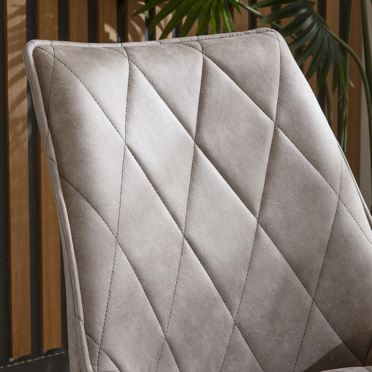 4 Mia Carver Dining Chairs with Arms Light Grey Sheffield Discount Furniture