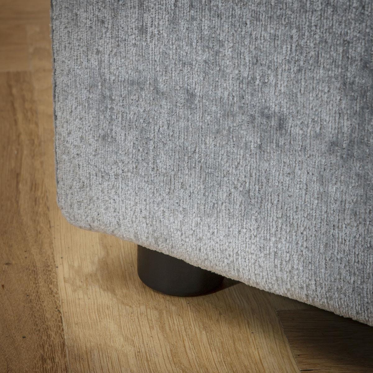 Sophie 4 Seater Corner Sofa Blue Chenille 240x160cm 3R