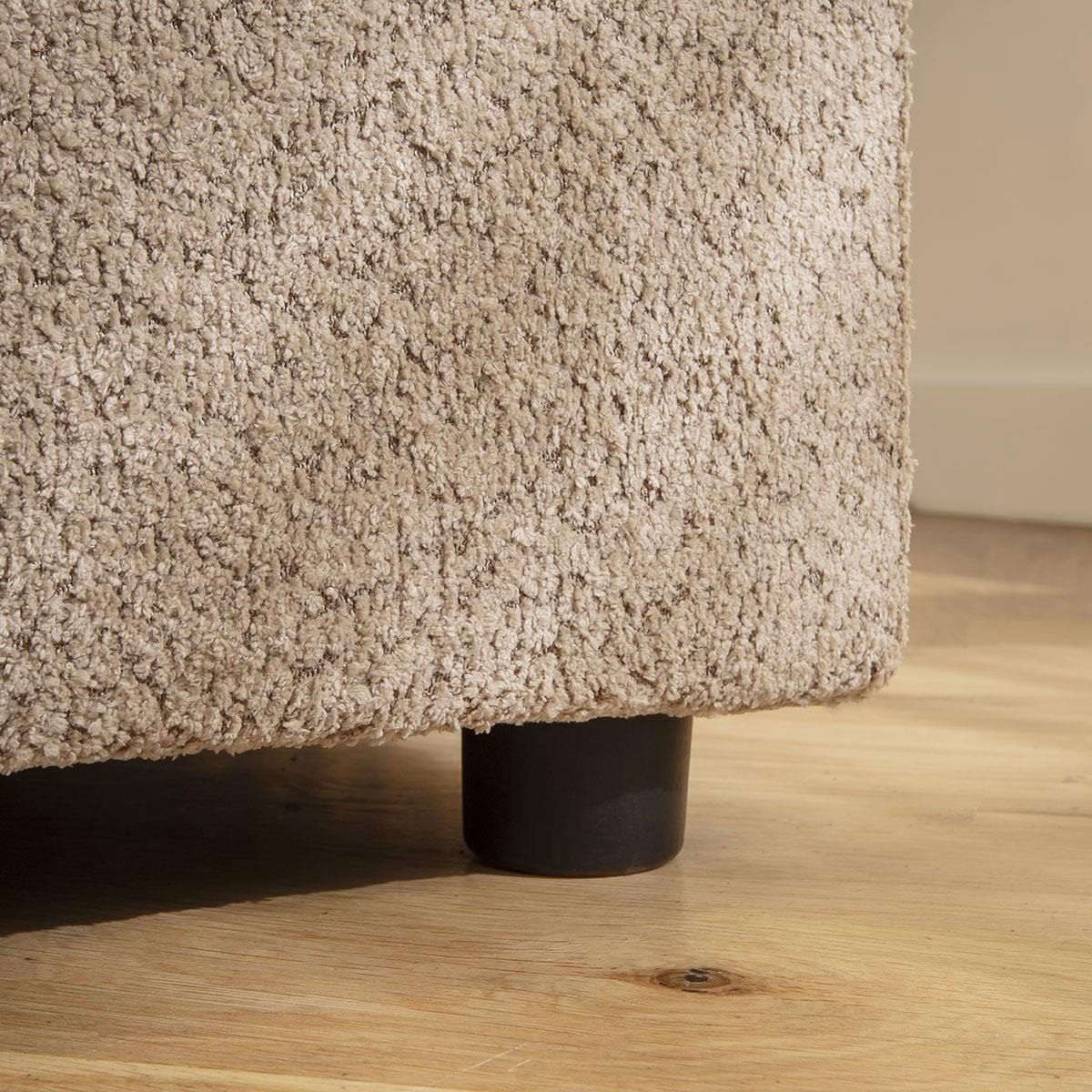 Sophie 3 Seater Modular Sofa Biscuit Beige Boucle 240x160cm 2L