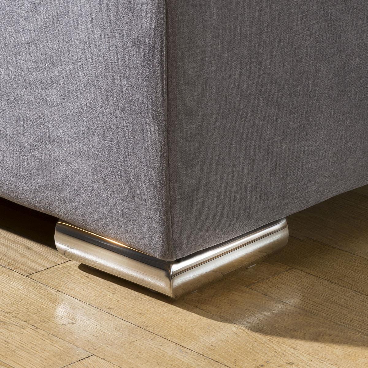 Stunning Modular Sofa Charlotte Range Corner Section Medium Grey Living Room / Sofas / In Stock Sofas Sheffield Discount Furniture