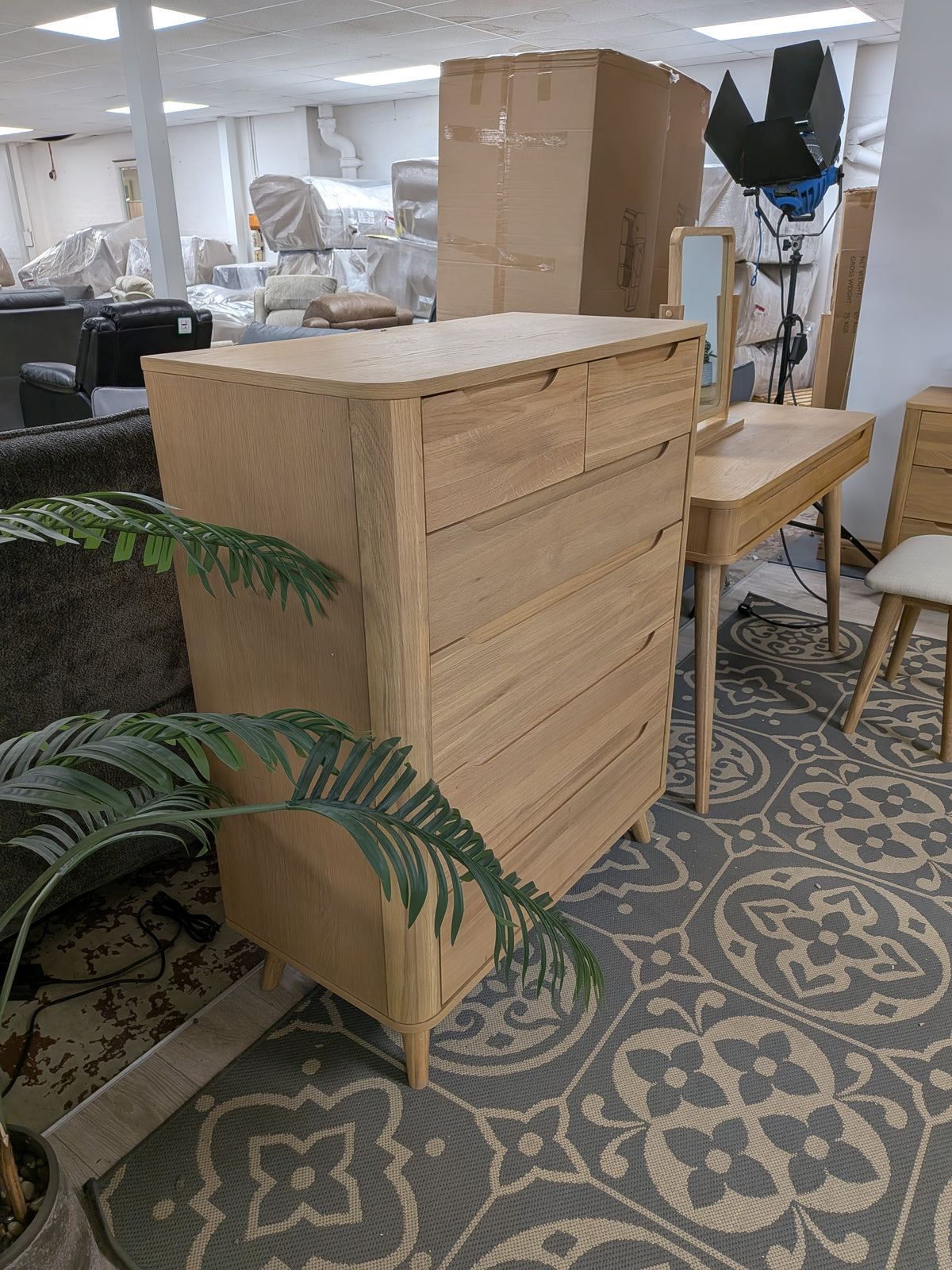 Azora 2over4 chest of drawers Sheffield Discount Furniture