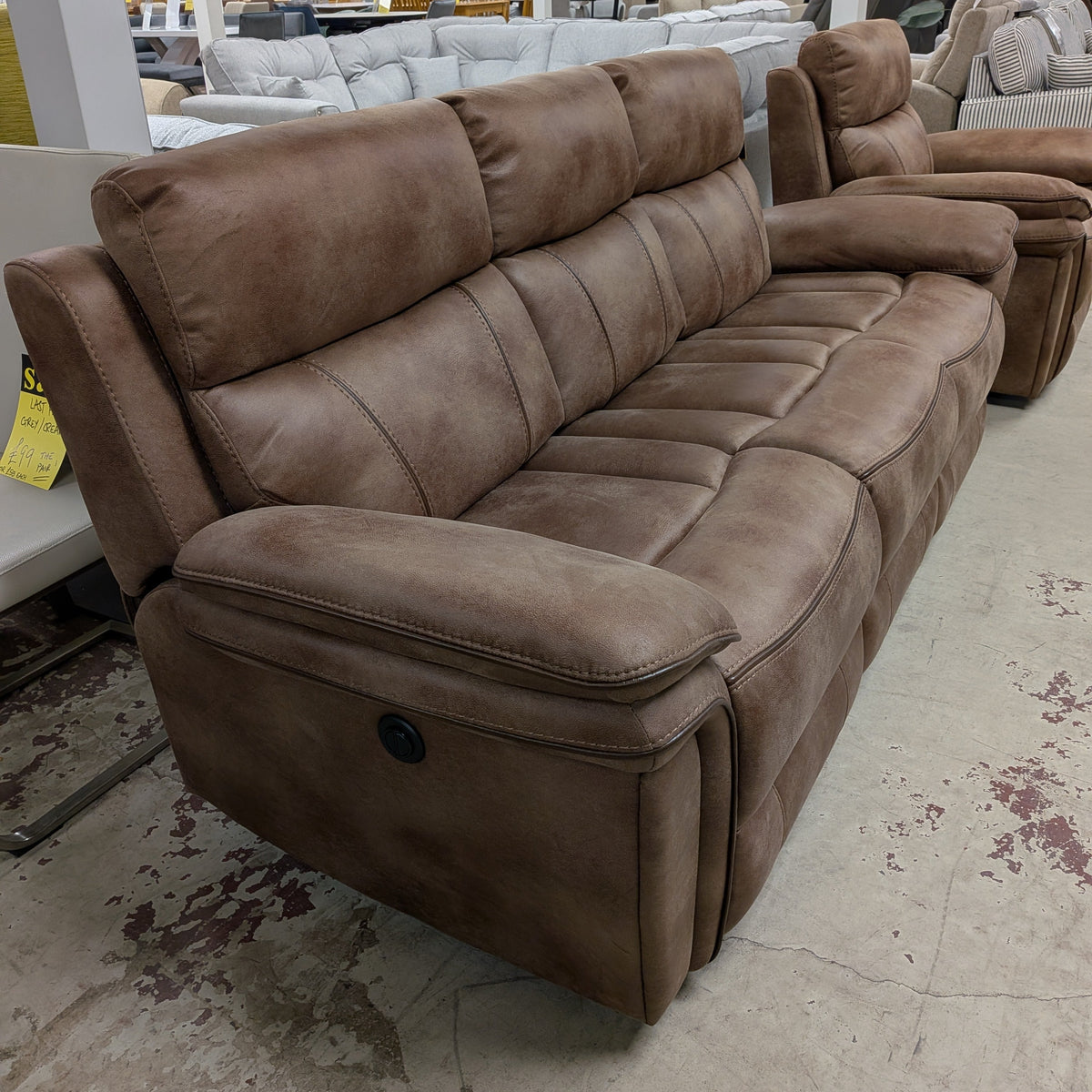 Richmond Sahar power recliner sofas Sheffield Discount Furniture
